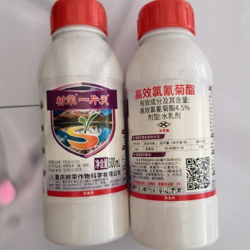 树荣一片天4.5%高效氯氰菊酯甘蓝菜青虫杀虫剂农药