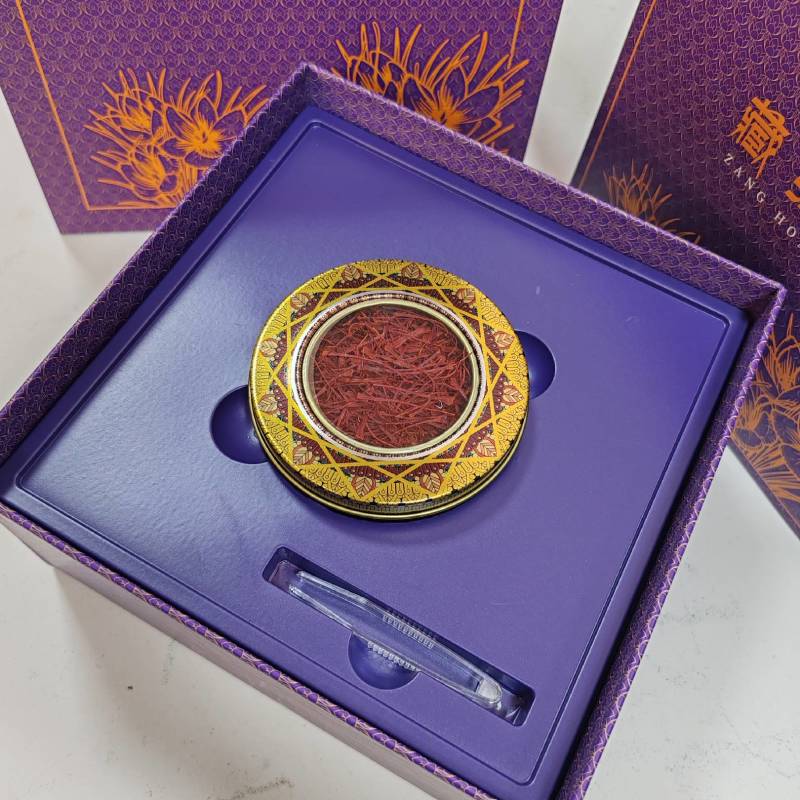 批发藏红花礼盒装西红花泡水金黄色送礼藏红花茶包邮