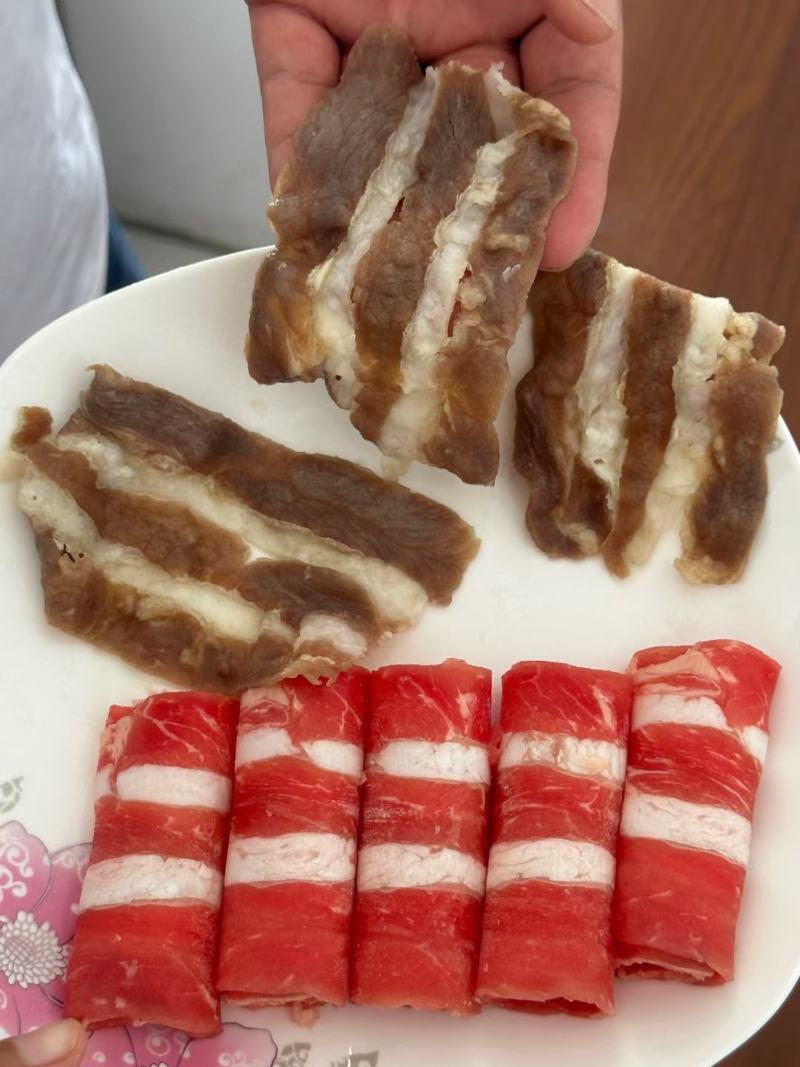 高端相间肥牛！厂家直销！手续齐全不散不碎