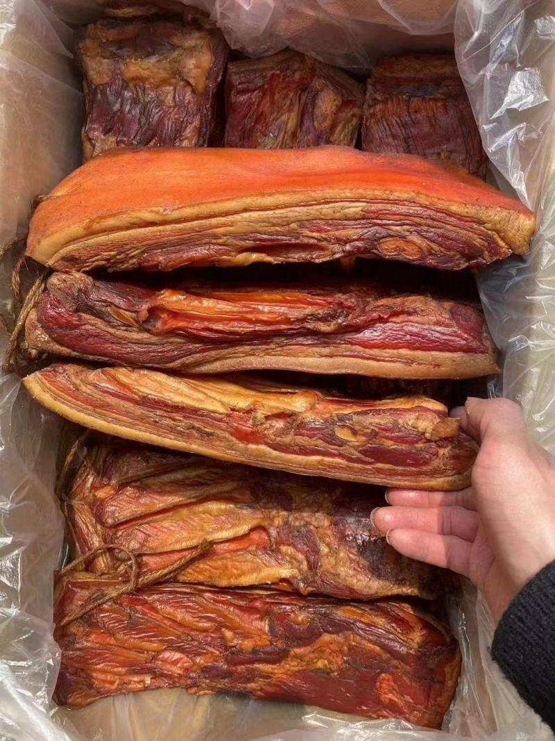 烟熏腊肉跑江湖地摊展会源头厂家批发