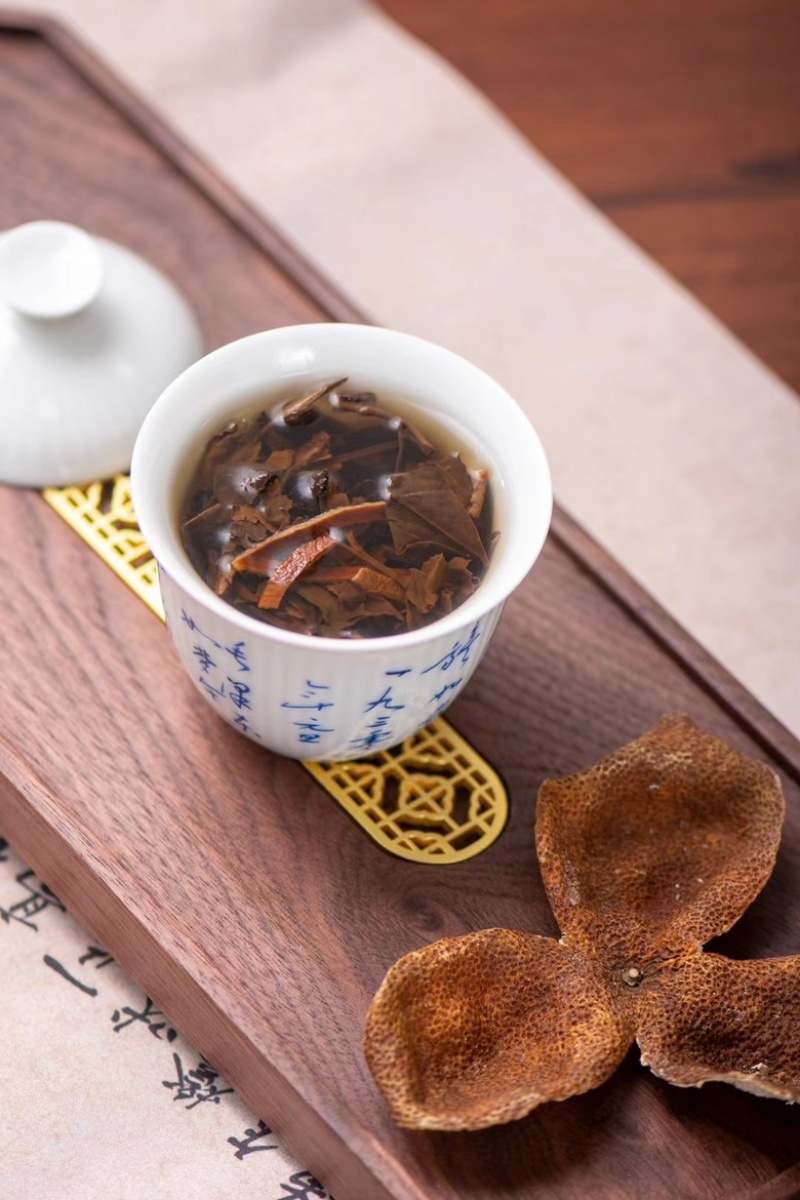 陈皮白茶福鼎白茶双层100泡500克高品质茶叶礼盒装