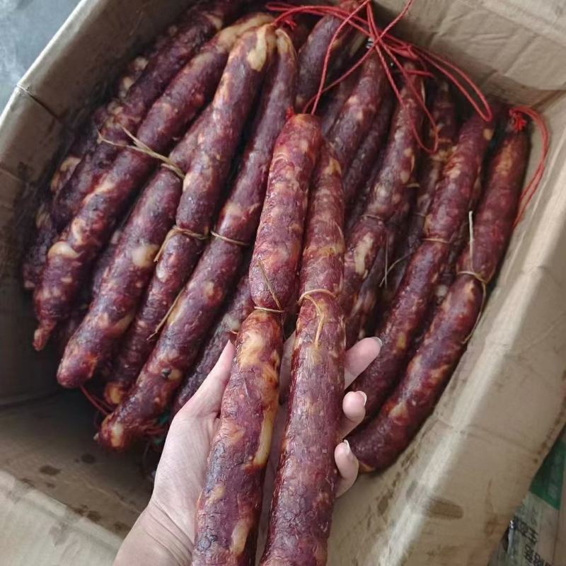 川味纯肉香肠跑江湖地摊源头厂家批发
