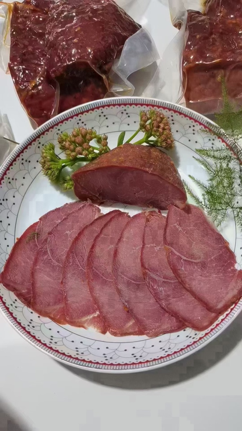 展会地摊里脊长条大块肉酱香肉猪肉干牛肉干里脊大块肉