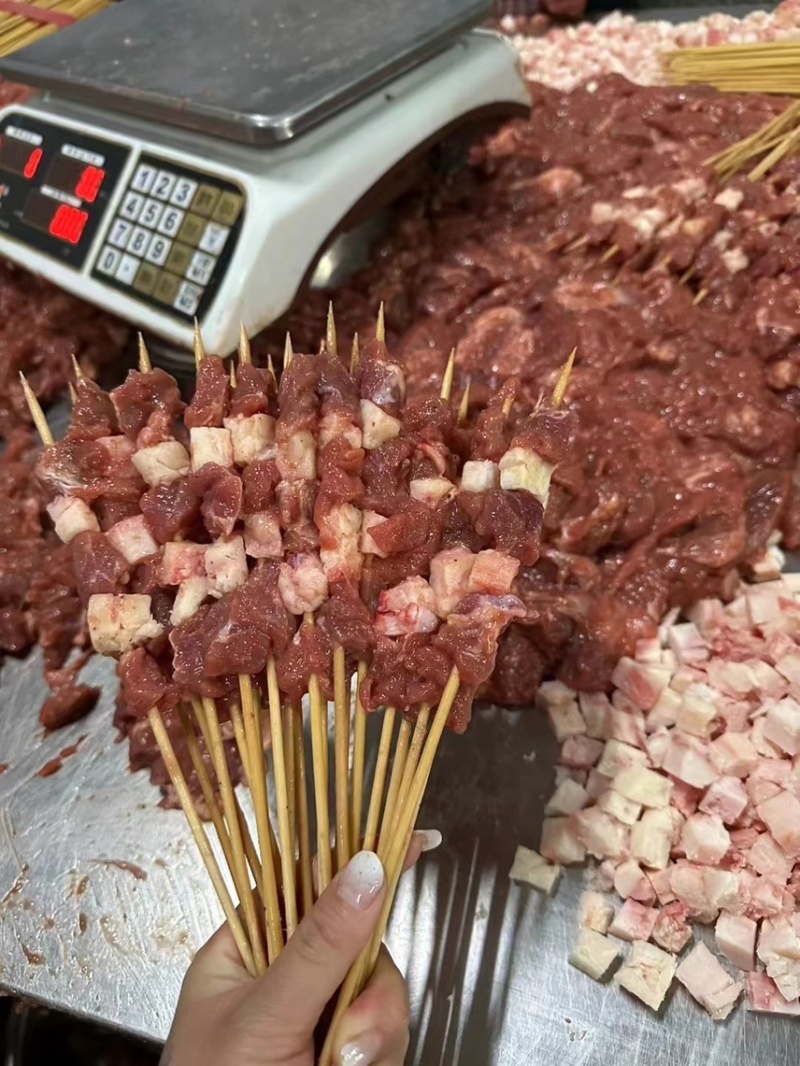 纯手工羊肉串/味道鲜美价格优惠品质保证量大从优厂家直发