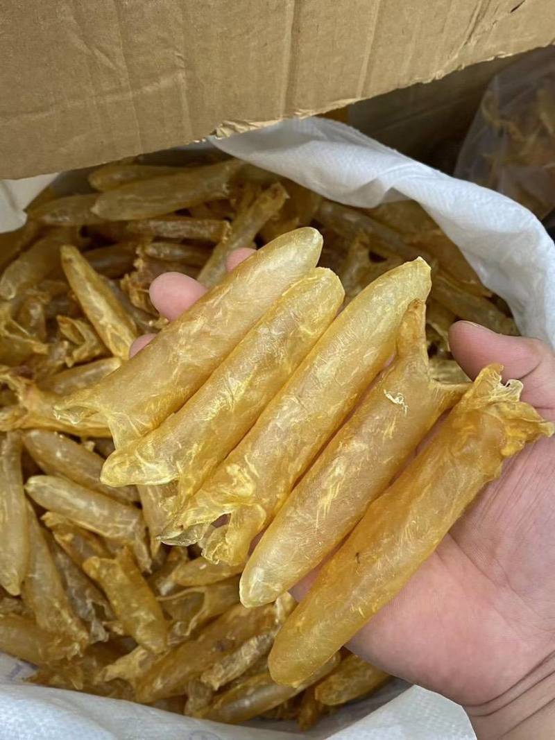 黄花胶筒胶片足干胶质好肉厚性价比高