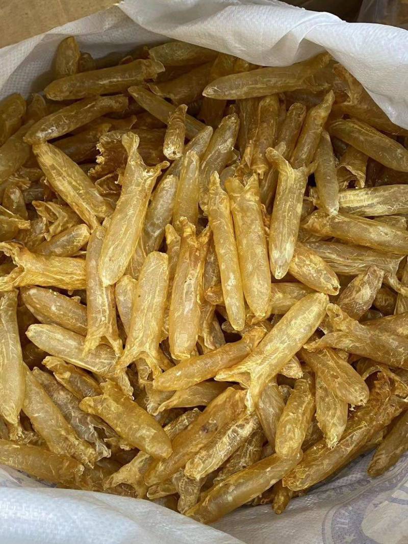 黄花胶筒胶片足干胶质好肉厚性价比高
