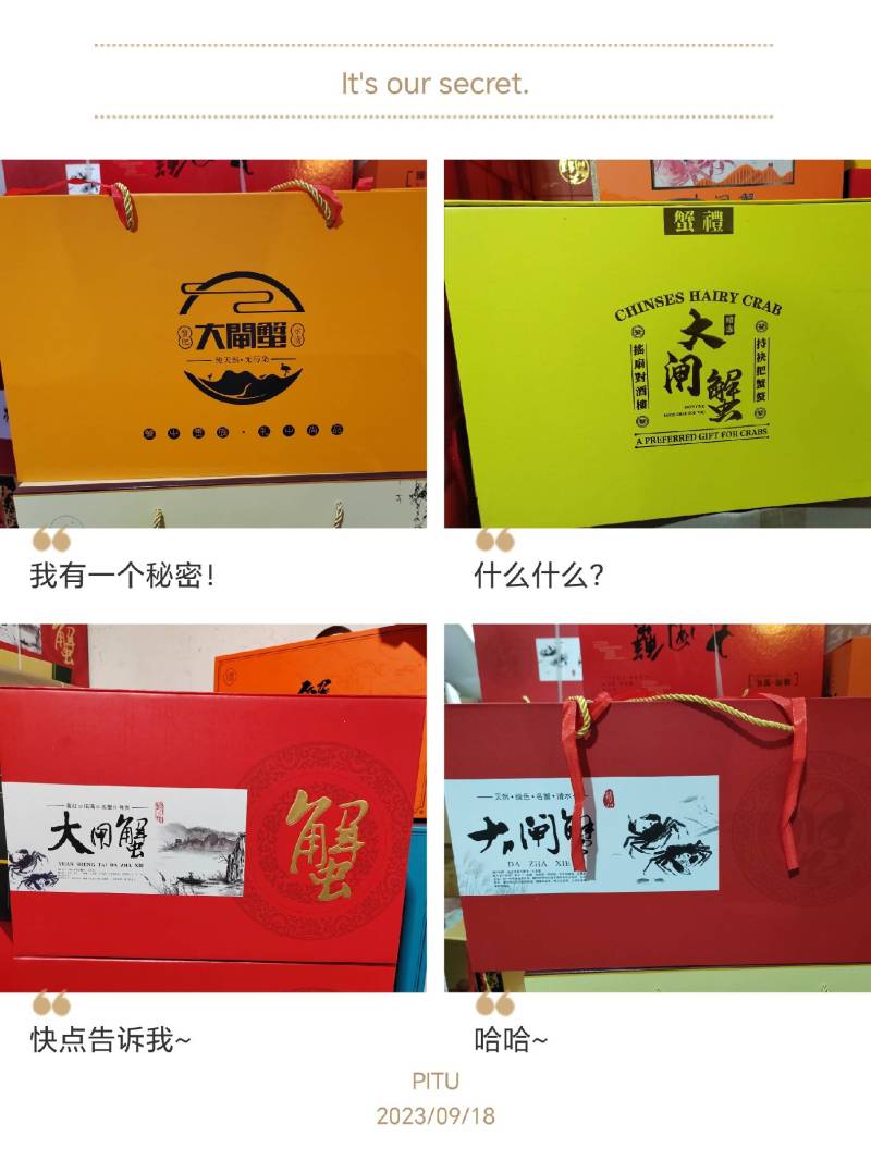 大闸蟹/精品大闸蟹礼盒装一件代发欢迎来电洽谈