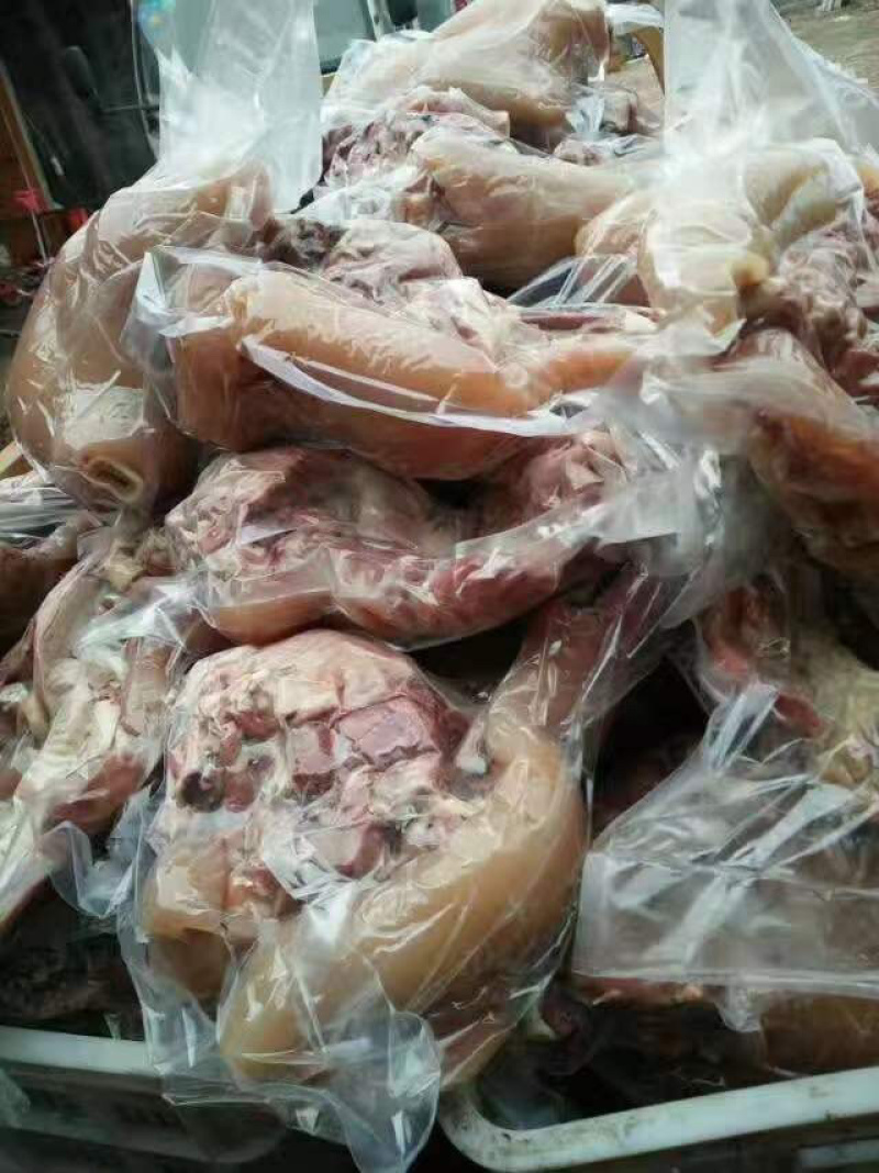 熟牛头肉，清水煮熟，无碱，精修度高，去油去淋巴，全熟