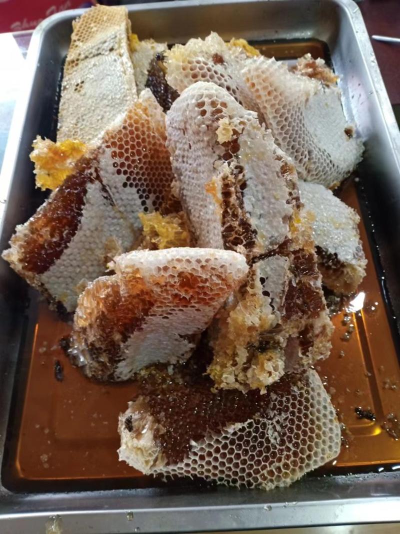 土蜂蜜西北农家土蜂蜜百花蜜，一年取蜜一次，