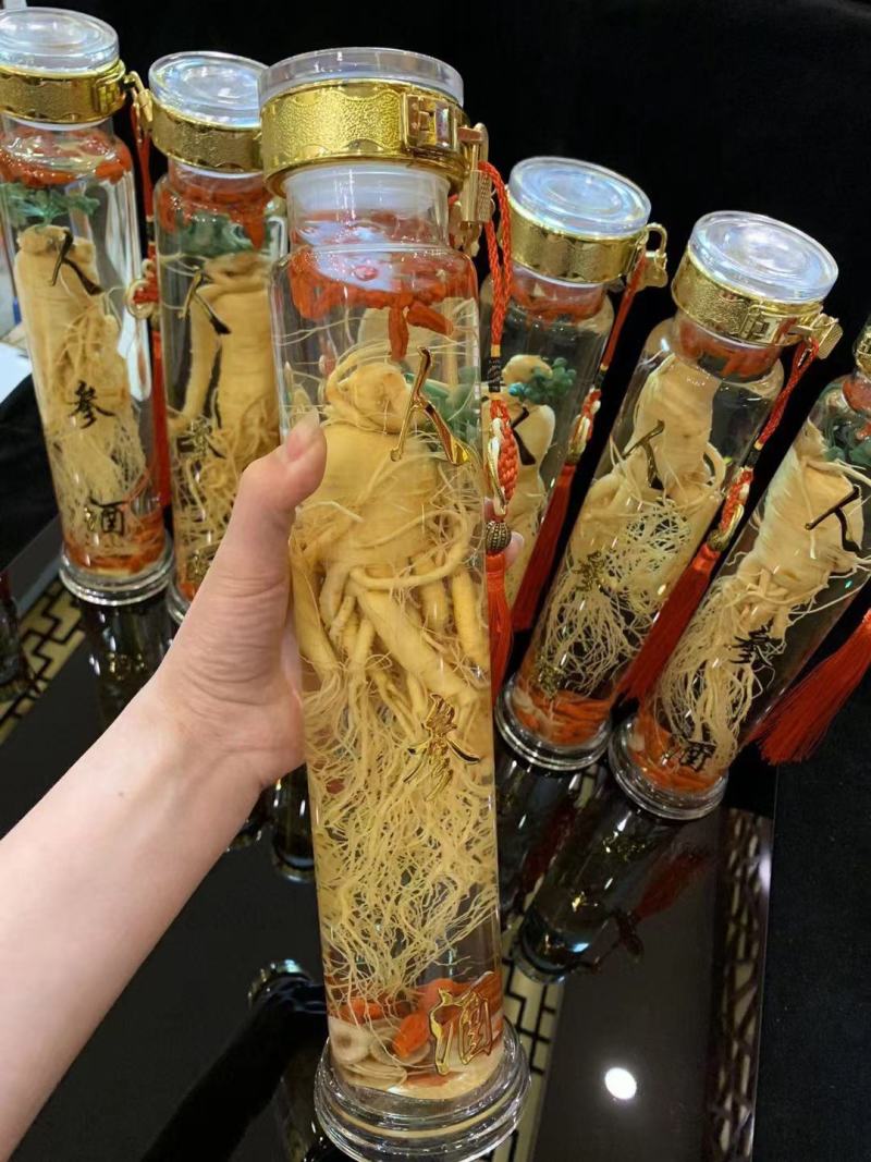 【推荐】滋补酒人参酒老参酒礼盒一瓶53度包邮佳品