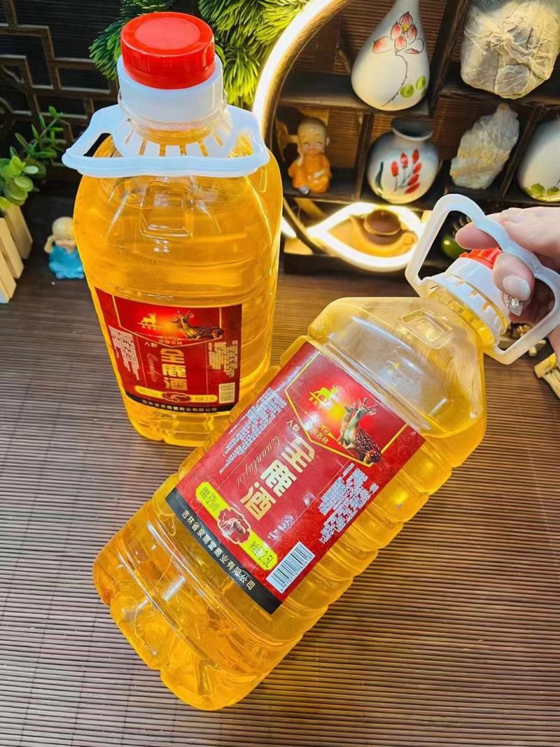【推荐】滋补酒全鹿酒52度一桶5斤装选用粮食酒泡制欢迎购