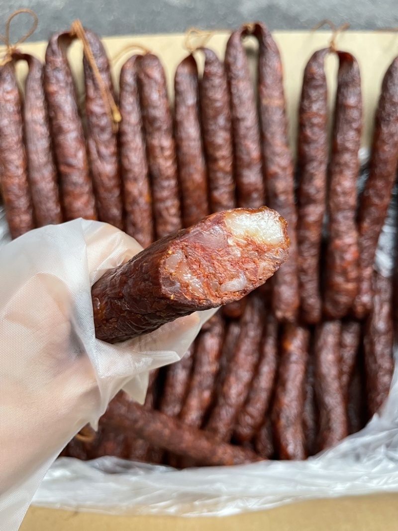 纯烟熏川味香肠（腊肉香肠源头工厂一手货源量大从优）