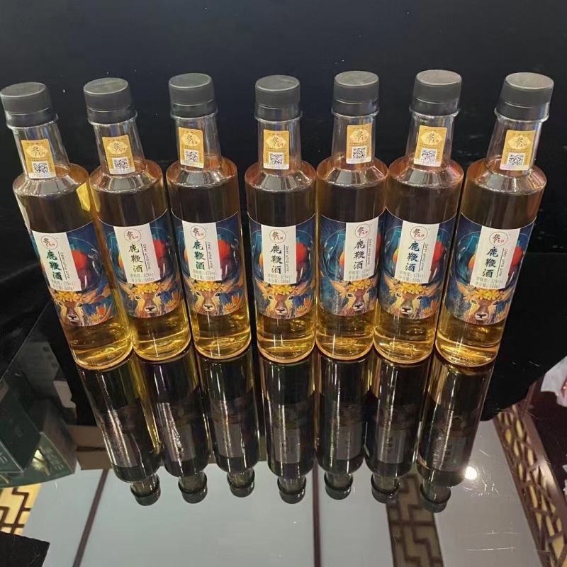 【优选】鹿鞭酒礼盒装滋补酒一提6瓶一瓶500ml酒精度42度