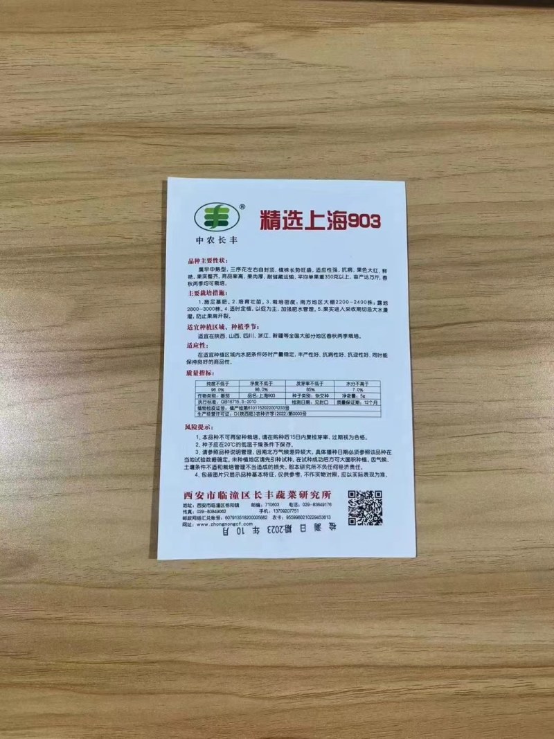 番茄大红上海903