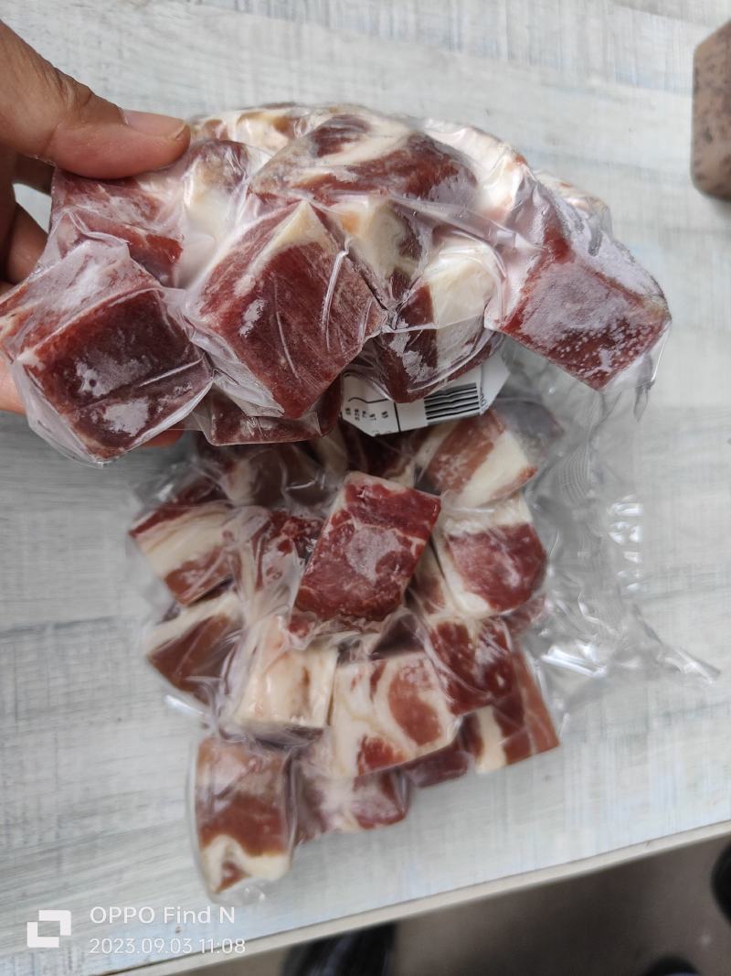 山东原切牛肉粒出成高口感好厂家直供一手货源诚信经营