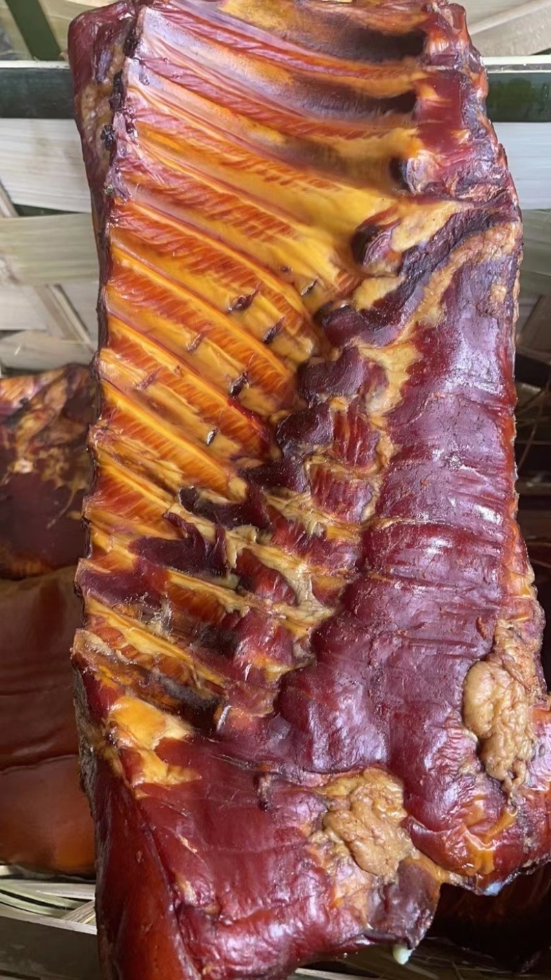 【腊排骨】烟熏带皮中方肉（麻辣味五香原味）量大从优