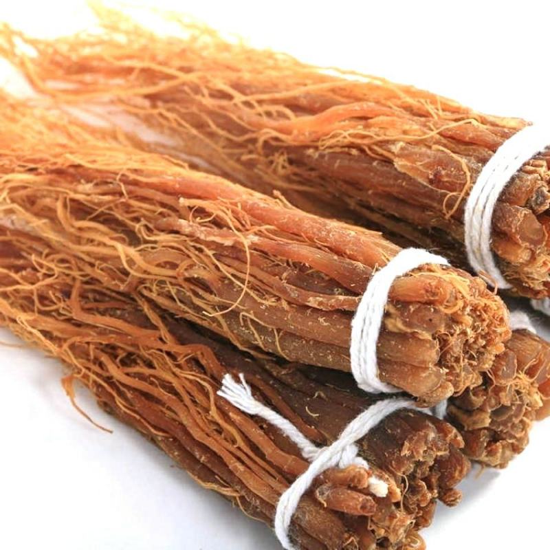 长白山8年红参须道地中药材无糖红参须泡酒煲汤营养丰富