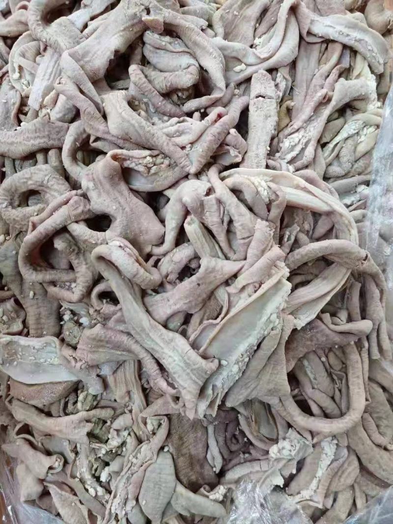 国产半成品牛小肠厂家直供每天加工半成品牛小肠牛肠