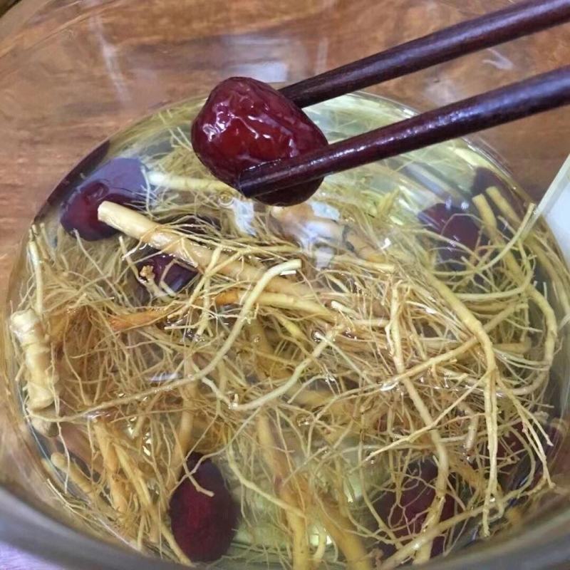 长白山人参须白参须特级人参须根须生晒参须新货无硫六年人参