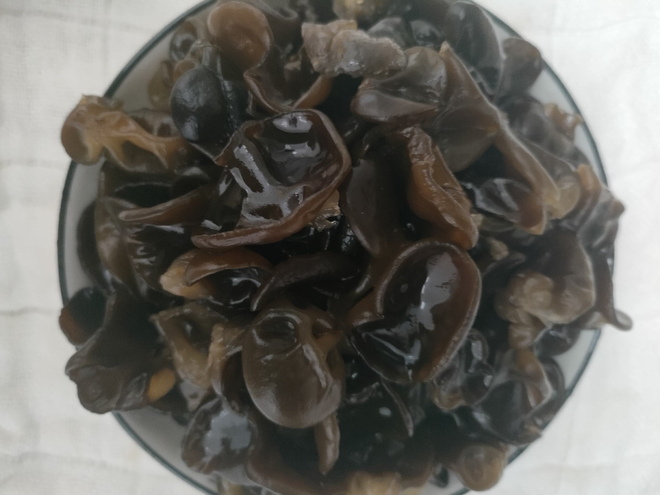 黑木耳与韭菜饺子成品展示