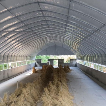 专业生产养殖钢架大棚蔬菜种植大棚全国发货包建