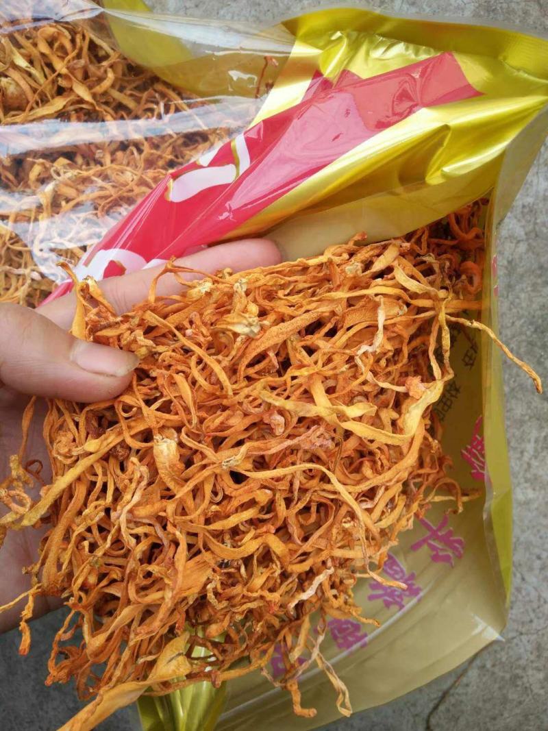 金虫草虫草花排草无硫无熏蒸本色可煲汤有现货24小时内发货