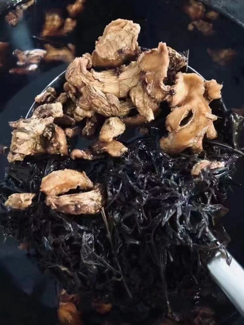 河源客家老姜艾根黑豆火灸黄酒香味浓