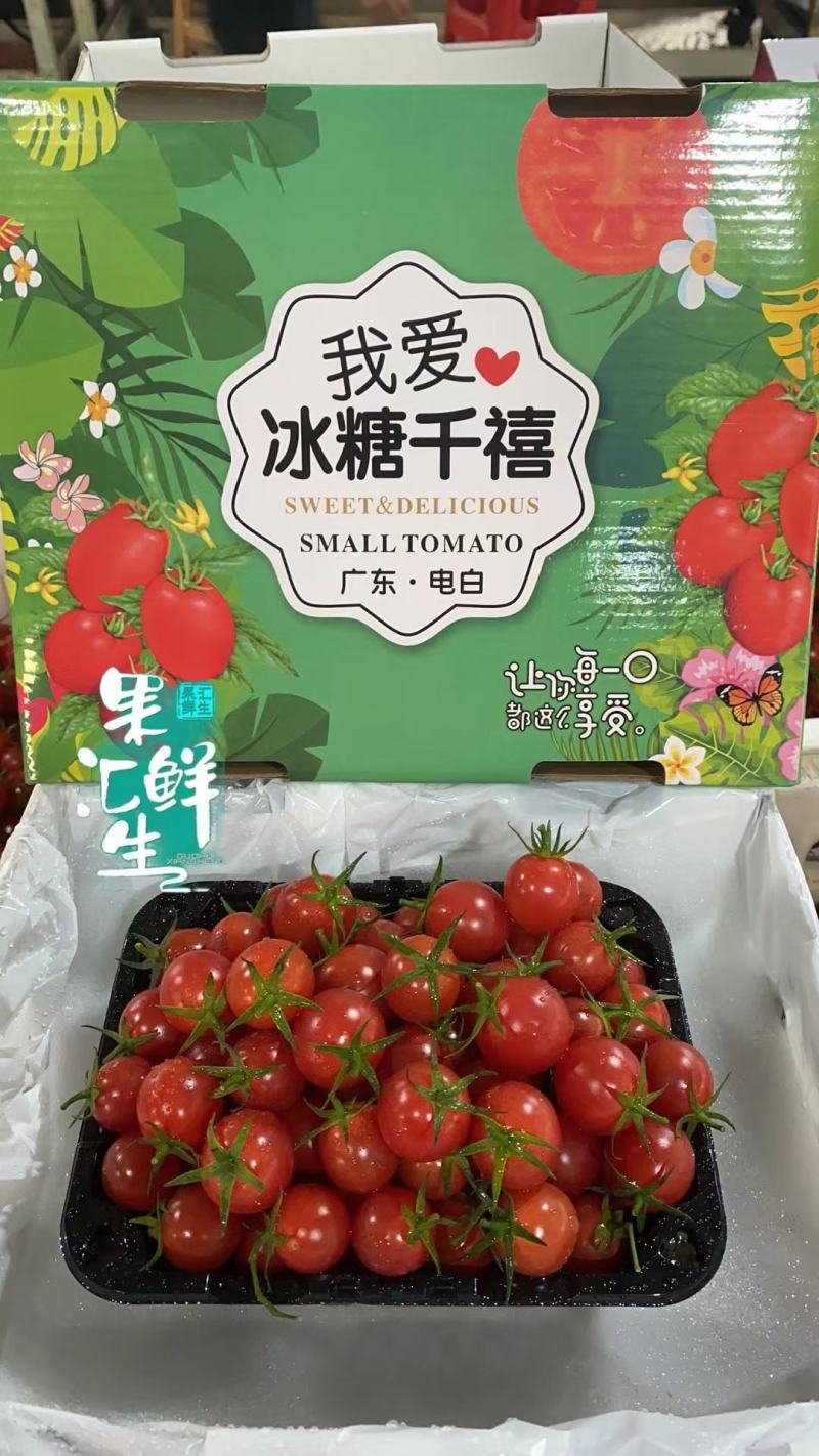 广东电白千禧圣女果产地超市社区团购平台定制一件代发