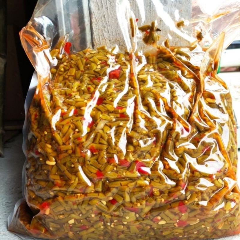 红油豆角柳州螺蛳粉辣椒豆角原味豆角配菜桂林米粉商用9斤
