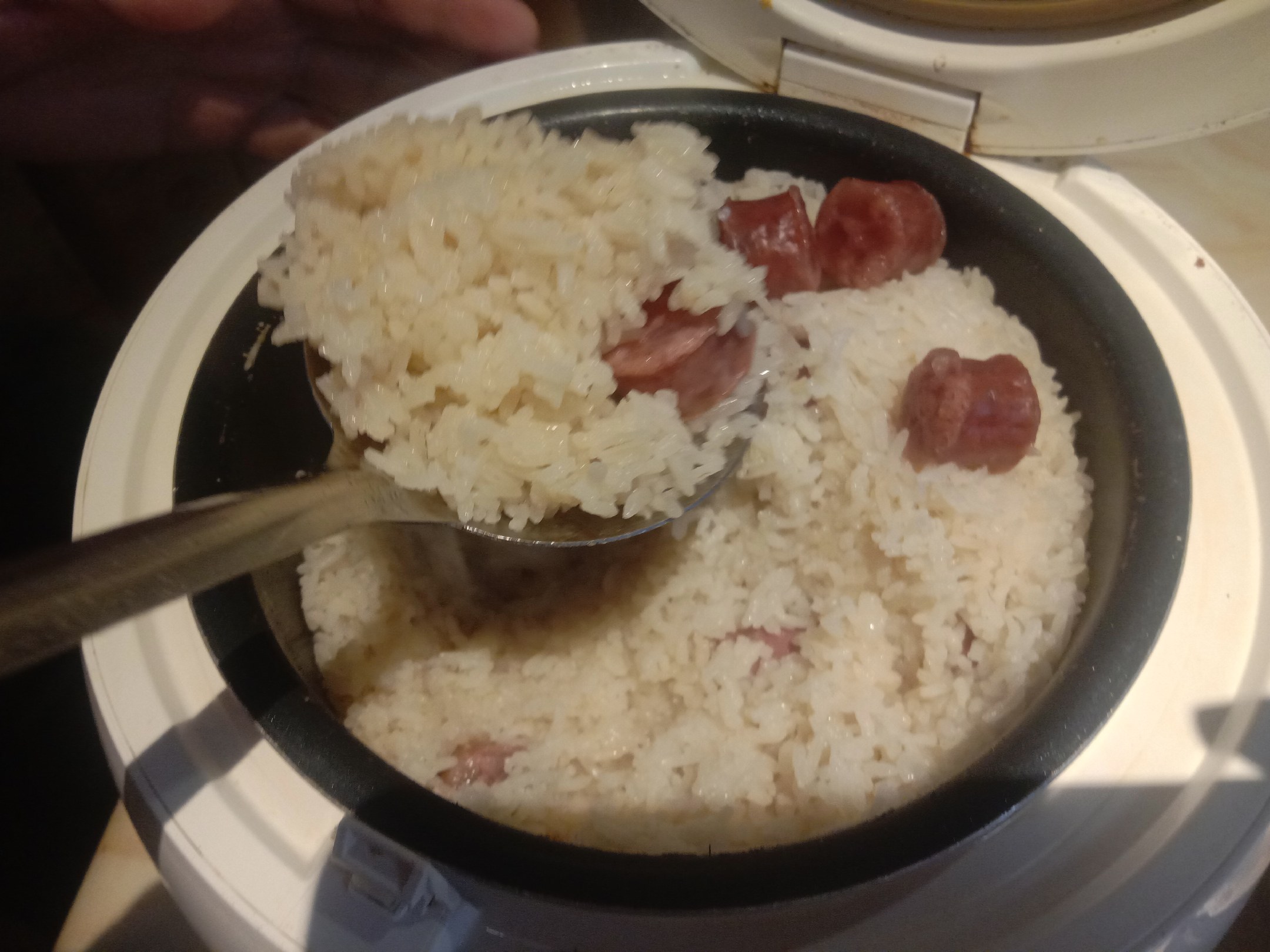 生态大米烹饪图