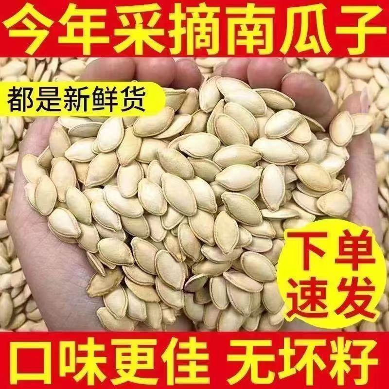 南瓜籽新货现炒大颗粒原味盐焗味货源充足全国发货