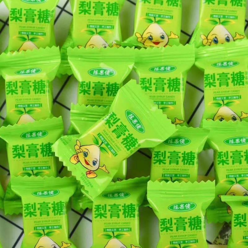 梨膏糖罗汉果糖陈老果梨膏糖2025年地摊展会产品