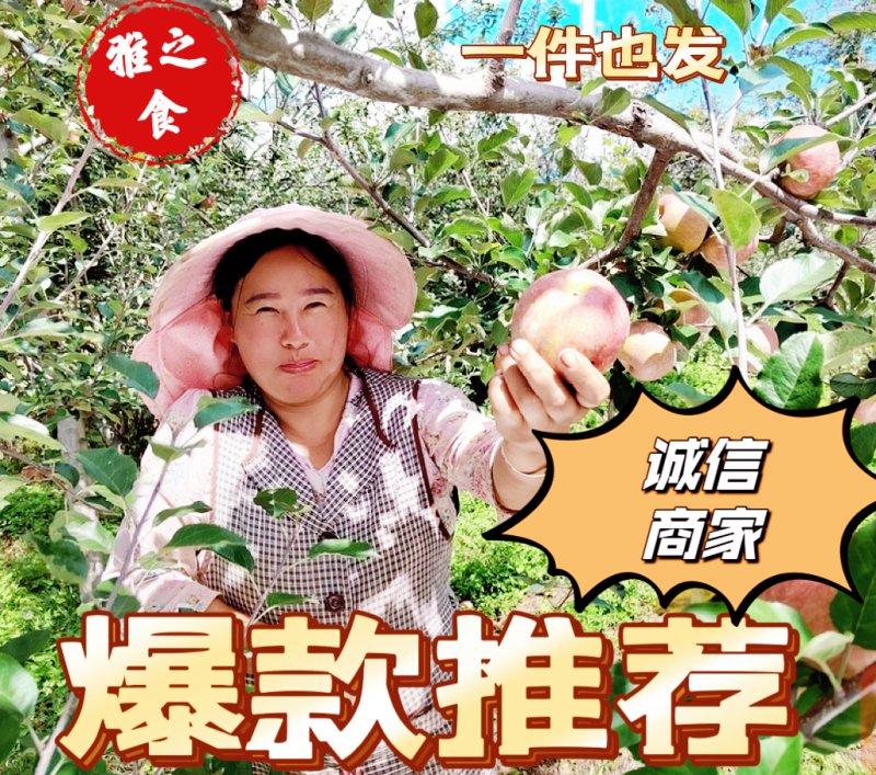 四川大凉山盐源苹果电商物流整车一件代发团购批发商超