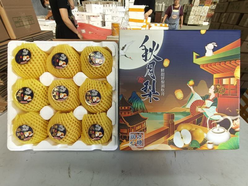 山东烟台莱阳秋月梨一件代发脆甜多汁应季爆品产地成熟供应链