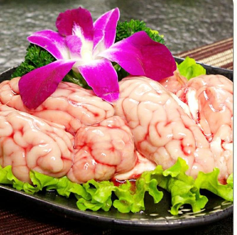 农家猪脑花新鲜猪脑髓火锅烧烤食材保质保量包邮