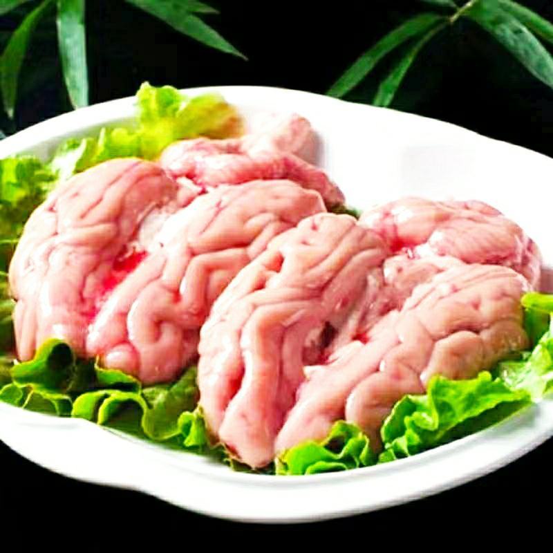 农家猪脑花新鲜猪脑髓火锅烧烤食材保质保量包邮