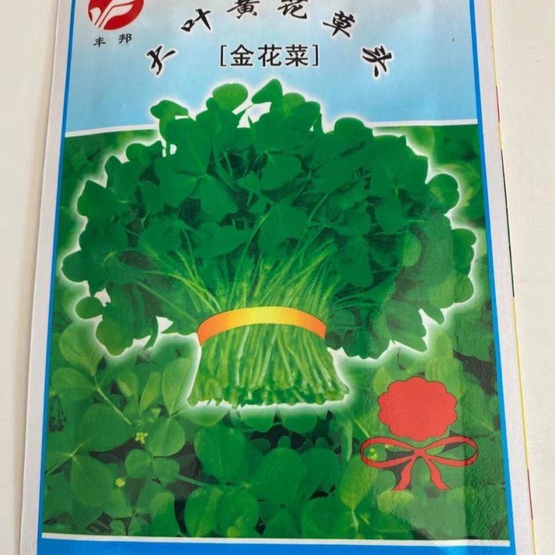 草头食用秧草金花菜种籽黄花草头三叶菜种子农家蔬菜野菜籽四