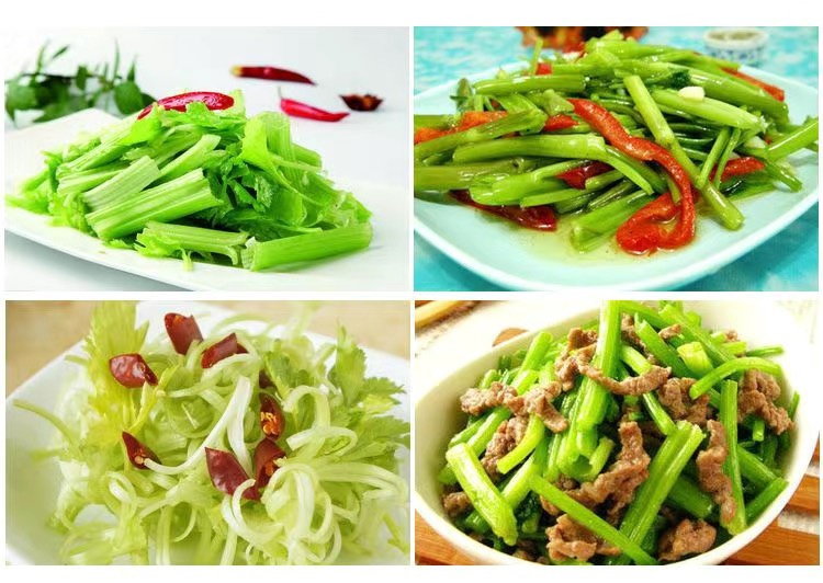 展示几种常见的油菜烹饪方式,如清炒、凉拌、煮汤等 油菜烹饪方式示意图