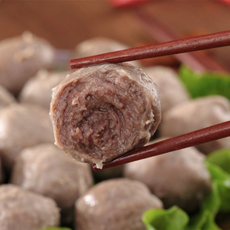 喜得佳正宗潮汕牛肉丸500g*5包手打牛筋丸火锅食材