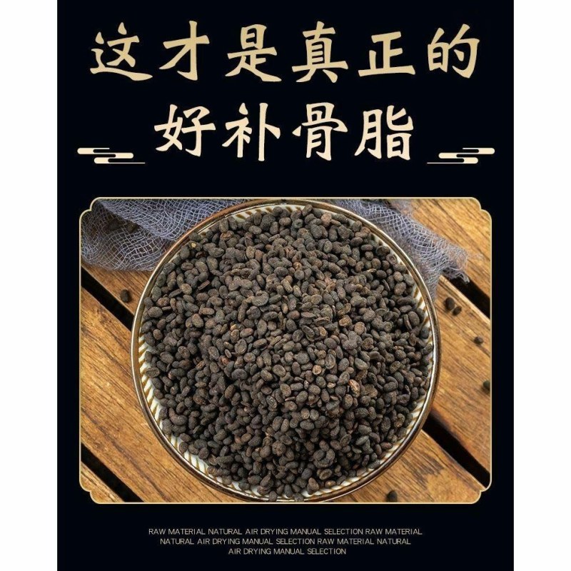 补骨脂新货精品野生补骨脂中药材批发无硫正品骨脂