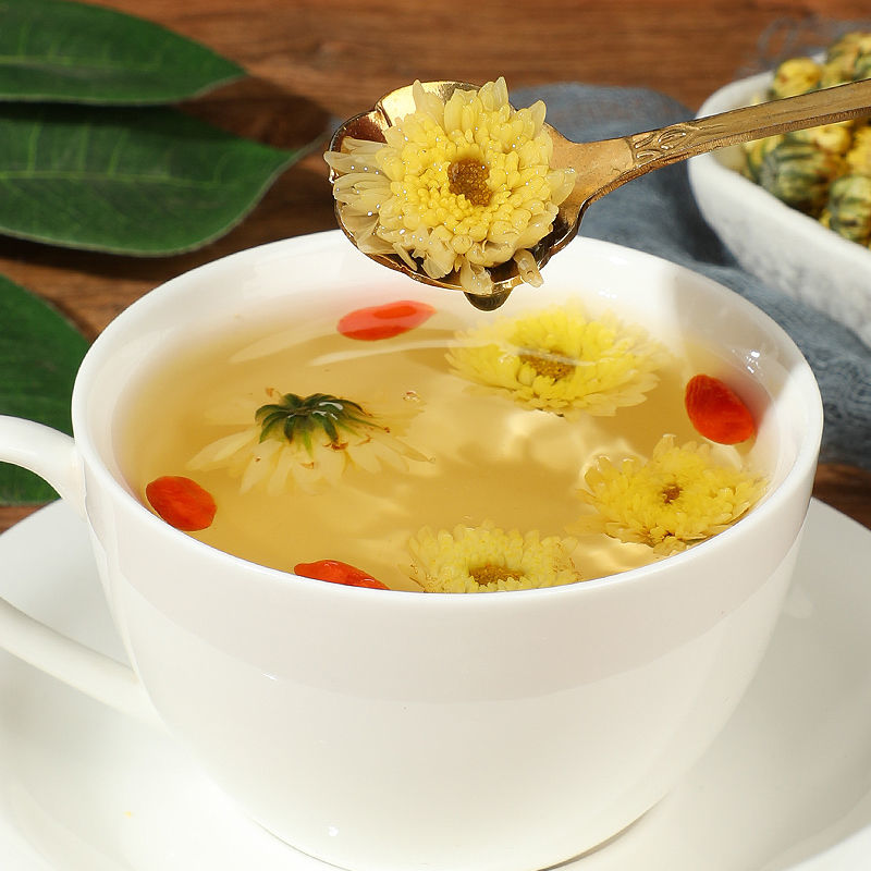 金丝皇菊，金丝菊，黄菊花，500克包邮，安国发货。