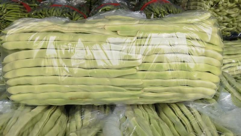 白豆角，白条豆角豆王产地直供量大从优全国发货