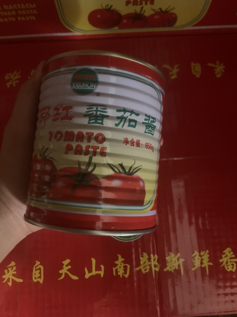 西部红原浆番茄酱3kg*6
