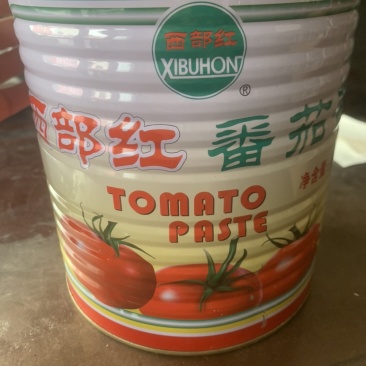 西部红原浆番茄酱3kg*6