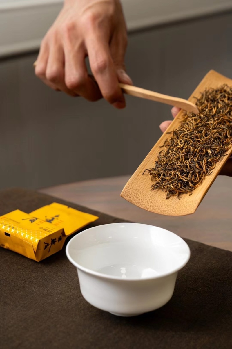 金俊眉武夷山红茶金骏眉茶叶花蜜香新茶500克袋装茶代发
