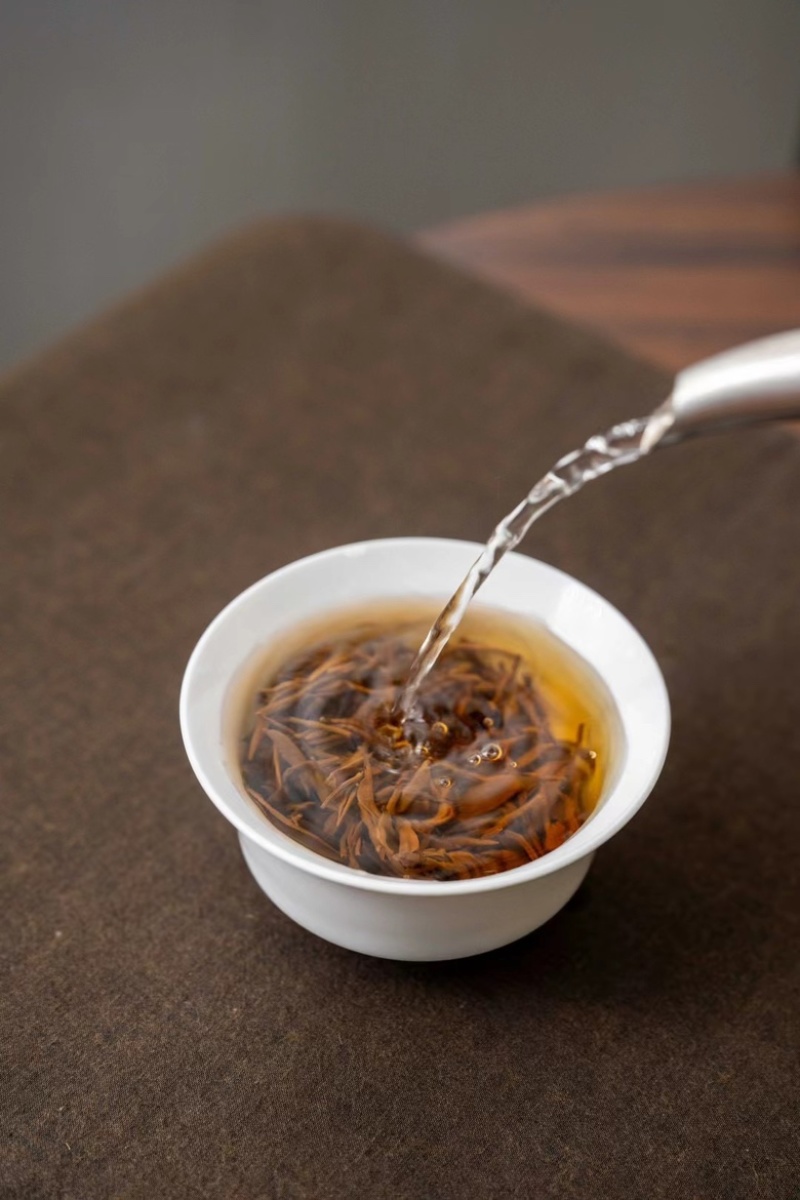 金俊眉武夷山红茶金骏眉茶叶花蜜香新茶500克袋装茶代发