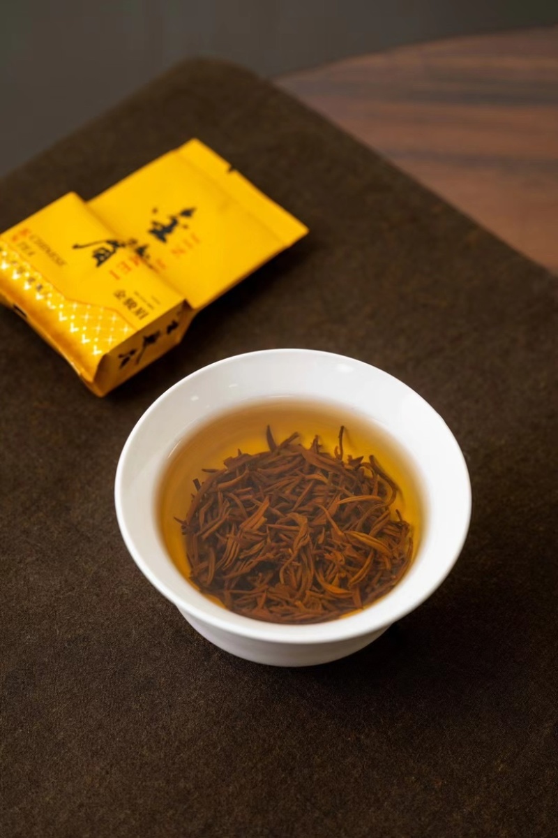 金俊眉武夷山红茶金骏眉茶叶花蜜香新茶500克袋装茶代发