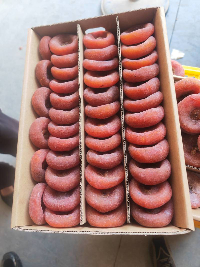 霜降柿饼商超精品优质源头加工厂广西桂林恭城平乐柿饼甜蜜蜜