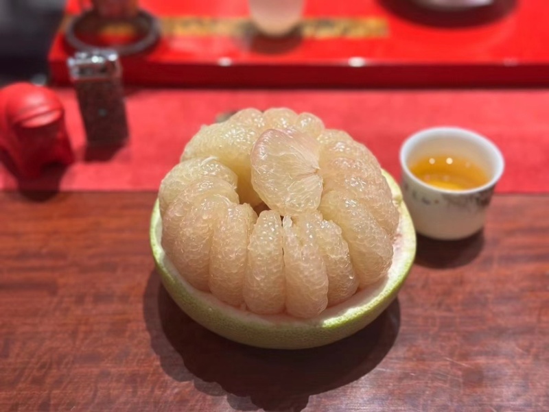 度尾文旦柚，只做精品果