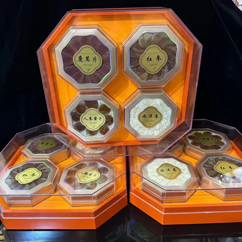 前橙似锦四宝礼盒，中药材礼盒，精品包装，货品齐全